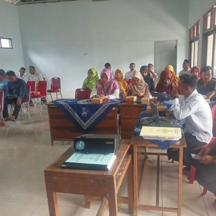 Musyawarah Desa (Musdes) penetapan APBDes Desa Ganggeng Tahun Anggaran 2026